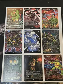 Tmnt Source Material Complete Set Non Foil Mtg - Image 2