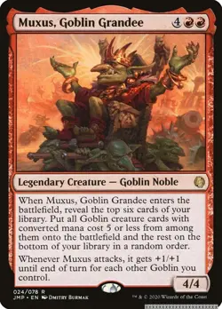 Muxus, Goblin Grandee [JMP - 24] - NM [Normal] TCG MTG - Image 1