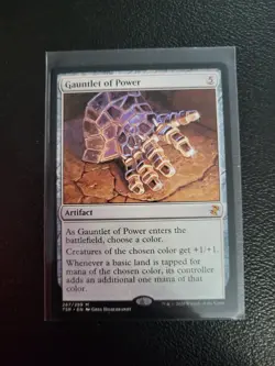 Magic: The Gathering MtG NM Gauntlet of Power Time Spiral Remastered - Image 1