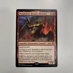 Purphoros, Bronze-Blooded Theros Beyond Death Regular NM - Magic the Gathering - Image 1