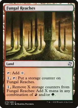 Magic the Gathering (mtg): TSR: Fungal Reaches (x 4) - Image 1