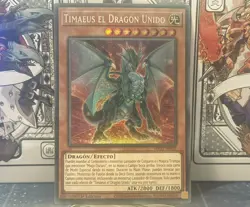 *** TIMAEUS THE UNITED DRAGON *** SECRET ***SPANISH*** MP23-SP003 YUGIOH! - Image 1