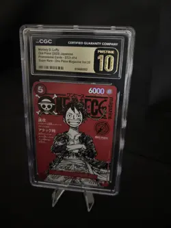 Luffy ST21-014 SR One Piece Magazine Vol 20 Promo TCG CGC Pristine 10 2025 - Image 1