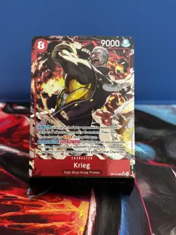 One Piece Card Game | Krieg OP15-008 SR ALT ART IN-HAND | OP15 | English | NM/M - Image 1