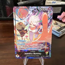 One Piece TCG OP15 -EB04 Jewelry Bonney Leader Alt Art EB04-001 NM - Image 1