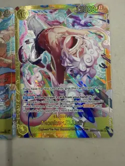 One Piece Monkey.D.Luffy 061 Adventure on Kami's Island OP15-EB04 English - Image 1