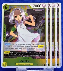 One Piece English - S-Snake - EB03-059 - R - NM x4 - Image 1