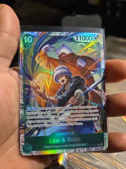 One Piece TCG Law & Bepo ST24-004 Super Rare Green Starter Deck. NM. - Image 3