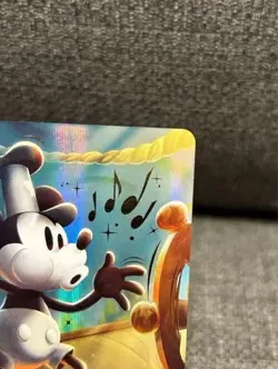 Disney Lorcana TCG Mickey Mouse - Steamboat Pilot Enchanted Fabled 231/204 Japan - Image 3