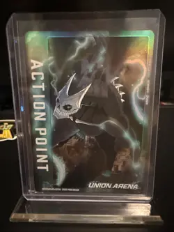 UNION ARENA Kaiju No.8 Action Point Anime Expo 2025 Exclusive Card UEPR/KJ8-AP01 - Image 1