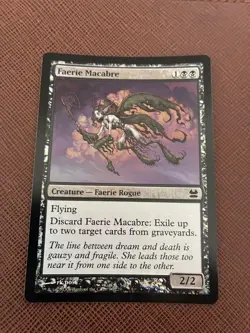 Faerie Macabre Foil MMA Magic The Gathering English Card - Image 1