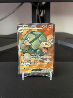 Golem ex 189/165 Pokemon TCG Scarlet & Violet 151 Full Art Rare English Card NM - Image 1