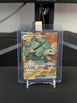 Golem ex 189/165 Pokemon TCG Scarlet & Violet 151 Full Art Rare English Card NM - Image 2