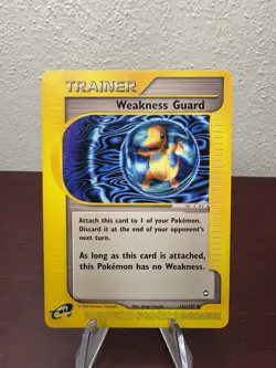 Pokemon Card - Weakness Guard Aquapolis 141/147 Non Holo Bubble Charmander NM/LP - Image 1
