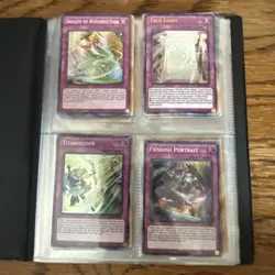 Yu-Gi-Oh 80 Card Binder W/24 Cards FREE SHIPPING - Image 2