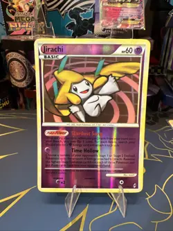 Pokemon TCG Jirachi Reverse Holo Rare Card 11/95 Call of Legends 2011 HGSS NM - Image 1