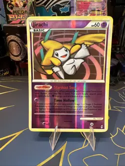 Pokemon TCG Jirachi Reverse Holo Rare Card 11/95 Call of Legends 2011 HGSS NM - Image 2