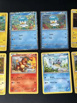 Pokemon TCG vintage Card Bundle - including Pikachu, Charmander & Squirtle - Image 2