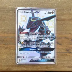 Pokemon Rayquaza GX 177A/168 Alternate Art Promo Holo Card - Image 1