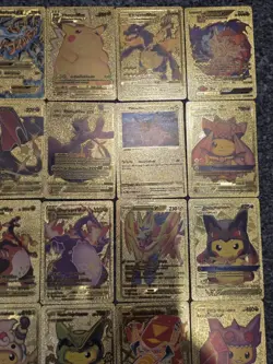 45 Gold Pokemon Mixed Cards , Some Rare , Look - Image 3