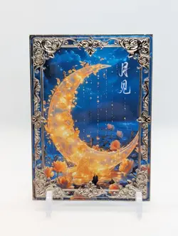 One Piece CCG Nico Robin Mermaid Thick Metal Card Waifu 🔥 - Image 2