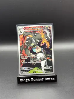 Pokemon TCG Team Rockets Houndoom Illustration Rare Card 191/182 - Image 1