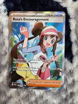 Rosa’s Encouragement 114/088 - Perfect Order Pokemon TCG Card Near Mint - Image 1