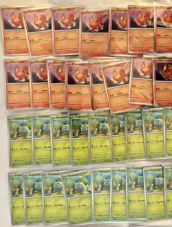 Pokemon 151 - Charmander Squirtle Bulbasaur 68 Card Lot - Image 4