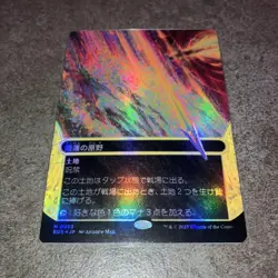 Water Lily Wilderness Borderless Foil MTG Card Play Use - Image 1