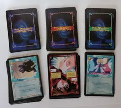 Ani-Mayhem CCG 550 Card Lot! 1996 Sets 0 & 1 - All Commons & Uncommons NM - Image 1
