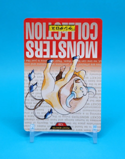 Pokemon Card Japanese - Tauros No. 128 - Bandai Carddass - Red - Image 2