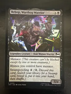 April, Reporter of the Weird plus 4 MTG cards - Image 2