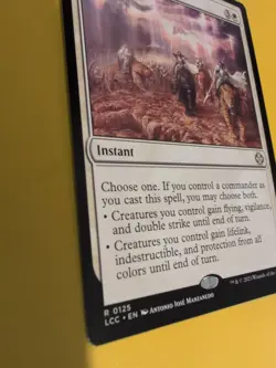 Akroma's Will. LCC. Lost Cavern's of Ixalan. Commander Magic the Gathering Card. - Image 3