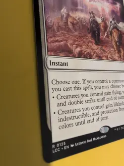 Akroma's Will. LCC. Lost Cavern's of Ixalan. Commander Magic the Gathering Card. - Image 4