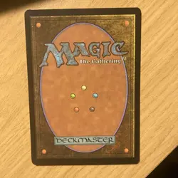 Magic the Gathering Fomouri Treasures Promo Foil Card Used - Image 2