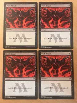 MTG Magic the Gathering 1x Dark Ritual Masters 25 NM - Image 1
