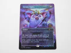 Arcane Signet Confetti Foil Furby's Magic the Gathering Secret Lair 7066 Artifac - Image 2