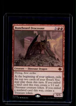 MTG Bonehoard Dracosaur #134 Mythic The Lost Caverns of Ixalan - Image 1