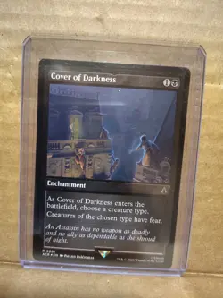 Magic Cover of Darkness (Foil Etched) Universes Beyond: Assassin's Creed Foil - Image 1