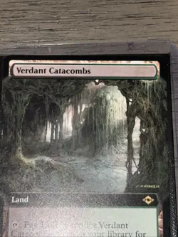MTG Magic Extended Art Verdant Catacombs 479 Modern Horizons 2 MH2 NM - Image 2