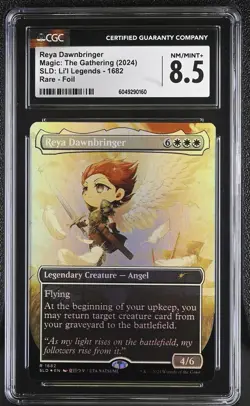 REYA DAWNBRINGER Secret Lair Foil Rare CGC 8.5 MTG EDH [Nostalgium] - Image 1