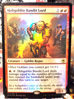 Hobgoblin Bandit Lord Adventures in the Forgotten Realms Foil Rare - Image 1