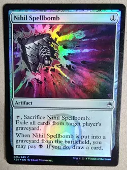 Nihil Spellbomb - Masters 25 (A25) - Common Reg - MTG - MP - Image 1