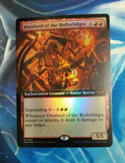 Magic the Gathering Overlord of the Boilerbilges Foil English Version Card - Image 2