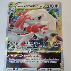 JUMBO Hisuian Zoroark VSTAR SWSH298 (Black Star Promo) OVERSIZED Pokemon TCG - Image 3