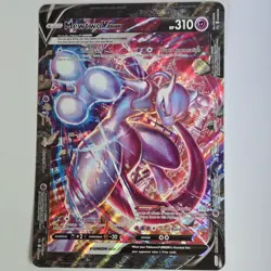 Mewtwo V Union Card SWSH160 Black Star Promo 2021 Pokemon Jumbo Card - Image 2