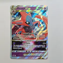 Pokemon Sword & Shield "Deoxys VSTAR" SWSH268 - JUMBO CARD Near Mint 2022 Promo - Image 1