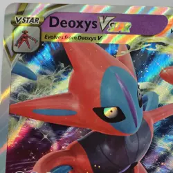 Pokemon Sword & Shield "Deoxys VSTAR" SWSH268 - JUMBO CARD Near Mint 2022 Promo - Image 5