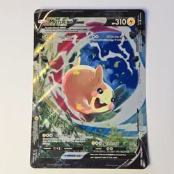 2022 Morpeko Swsh217 V-Union Black Star Promo OVERSIZED Holo Pokemon Card - Image 1