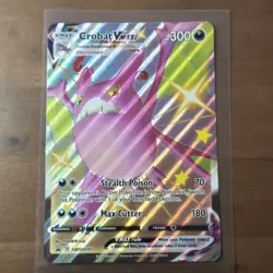 Pokemon Jumbo Crobat VMAX SWSH099 SWSH: Sword & Shield Promo Holo VMAX HP300 - Image 3